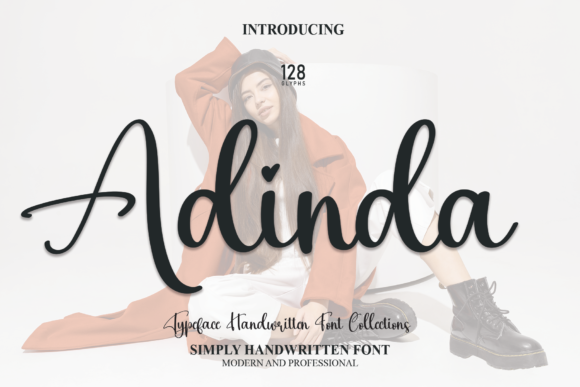 Adinda: The Handwritten Script That Feels Effortlessly Human