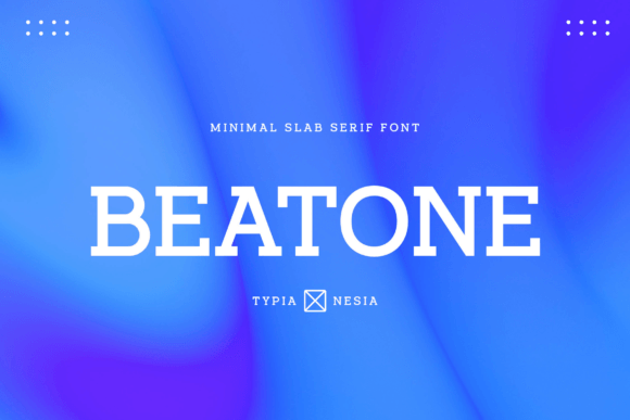 Beatone: A Modern Typeface for Bold, Clean Design Projects