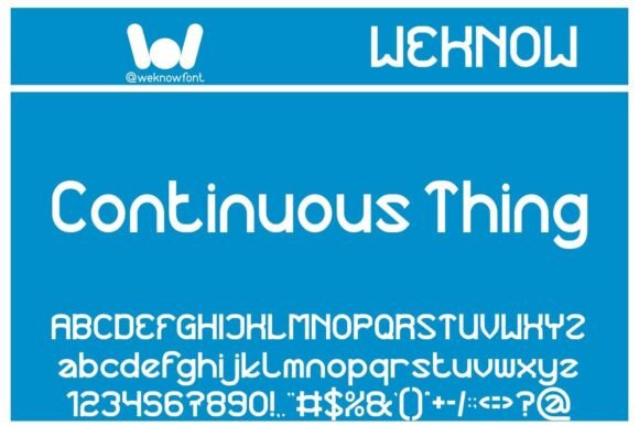 Continuous Thing: A Font That Moves With Your Brand