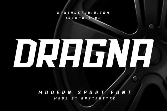 Dragna: A Font That Brings Energy and Edge to Your Brand