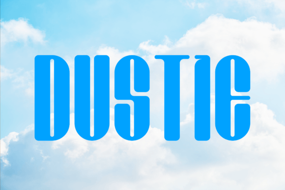 Dustie: The Bold Display Typeface for Impactful Design