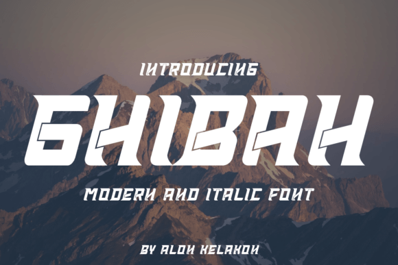 Ghibah: The Bold Typeface That Commands Attention
