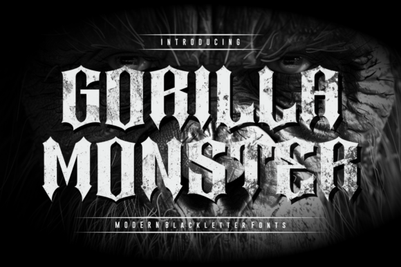 Gorilla Monster: Unleashing Primal Grit in Your Designs