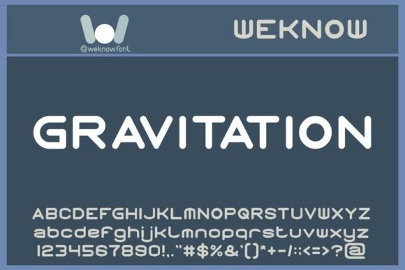 Gravitation Font: Your Secret Weapon for Modern Branding