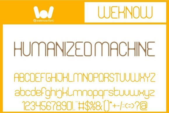 Humanized Machine: The Futuristic Font That Feels Like Us