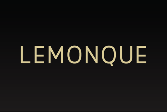 Lemonque: A Versatile Sans Serif for Modern Brands