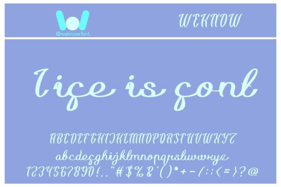 Life is Good: A Handwritten Font for Authentic Branding