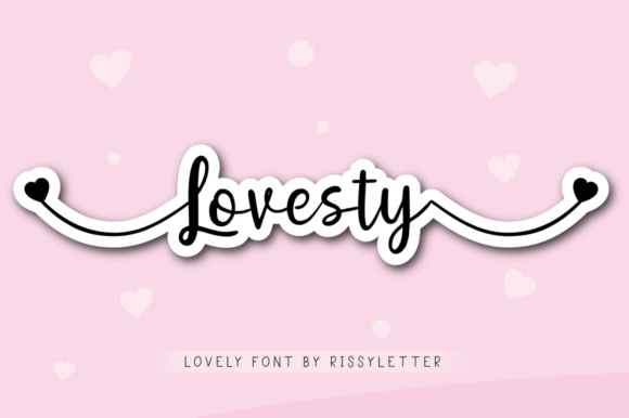 Lovesty: A Handwritten Typeface for Authentic Branding