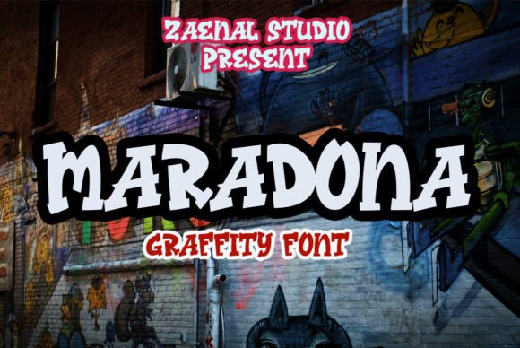 Maradona: The Bold Serif Font for Street-Ready Branding