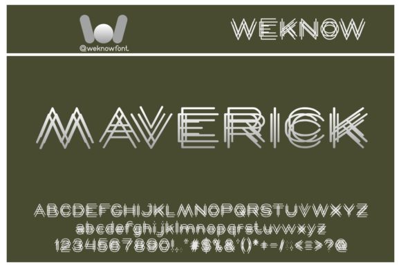 Maverick: The Bold Typeface for Unforgettable Brands