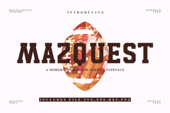 Mazquest: The Bold Typeface for Impactful Branding