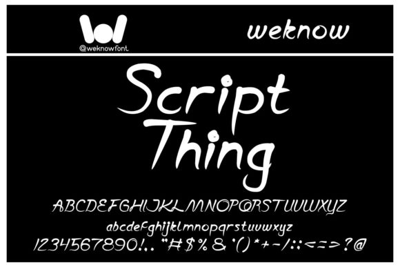 Script Thing: The Handwritten Font That Feels Like Your Brand's Best Friend