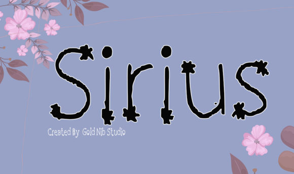 Sirius: A Sweet Handwritten Font for Charming Design Projects