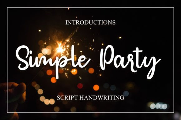 The Simple Party Font: Where Elegance Meets Modern Design