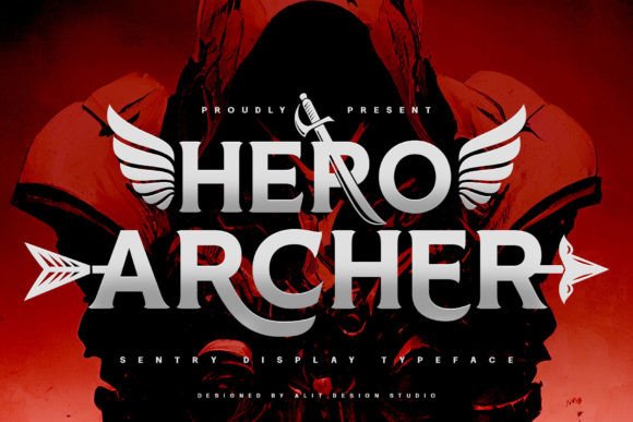 Unleashing the Hero Archer: A Typeface Forged in Epic Narratives
