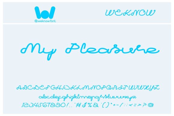 Why the My Pleasure Font Feels Like a Handshake from a Friend